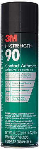 3M High Strength 90 Contact Spray Adhesive, 17.6-Ounces.