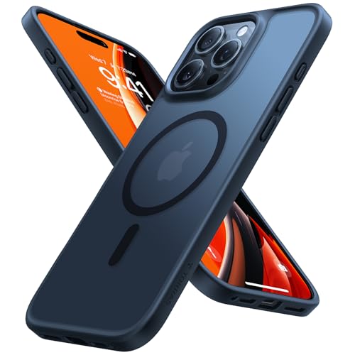 TORRAS Guardian-Mag für iPhone 16 Pro Max Hülle für MagSafe (TOP Militärschutz & Magnetkraft) Extrem Haltbarkeit Handyhü...