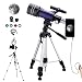 BEBANG Telescopio per Bambini Adulti Principianti, Professionale Rifrattore Astronomico Telescopio con Treppiede Regolabile