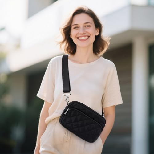 Crossbody Bags for Women Quilted Puffer Small Crossbody Puffy Purses Shoulder Handbag Crossbody Bag for Women Travel2