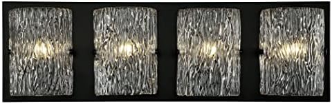 Varaluz Morgan 4-Lt Bath/Vanity Light - Black