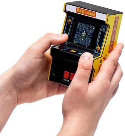 Arcade Classics Pac-Man - Retro Mini Arcade Game, 4-Color Screen, Great Gift for Kids 8 to 98