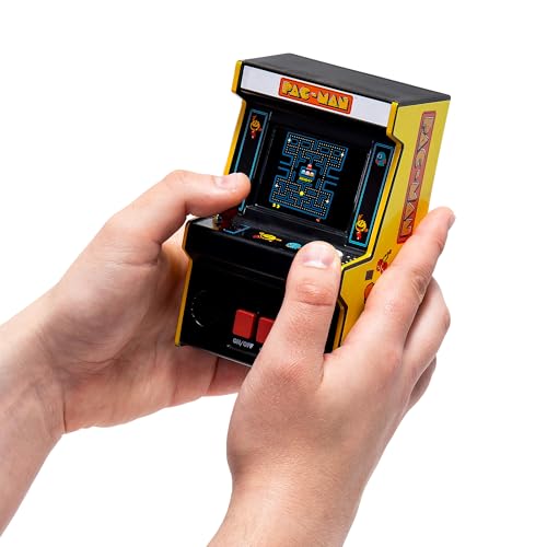 Arcade Classics Pac-Man Mini with full-color display and arcade joystick