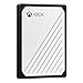 Produktbild WD Gaming Drive Accelerated for Xbox One 1 TB externe Festplatte (Speicher für 25 Spiele, 400 MB/s, Gummihülle, mit integriertem Kabel) schwarz/weiß
