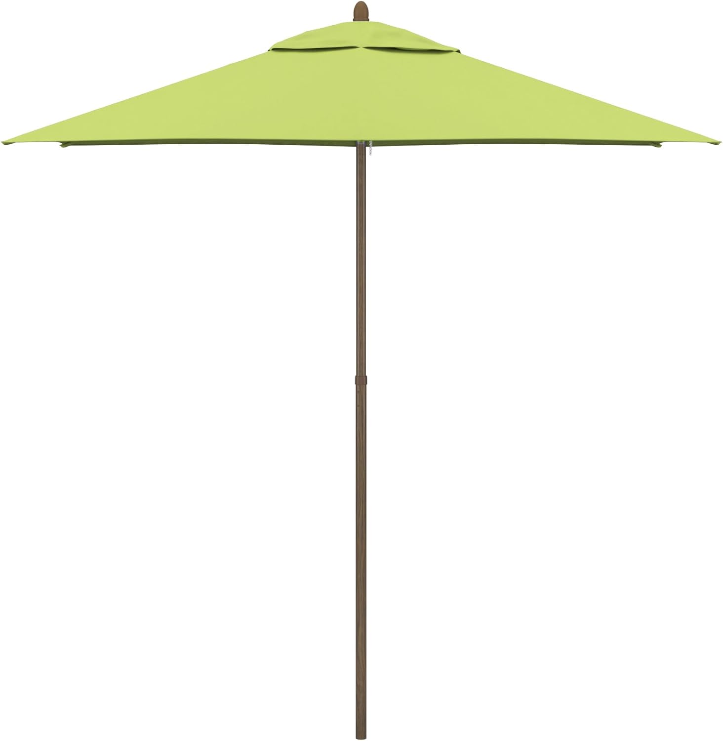 Shade Basics 9' Rd FauxWood Market Patio Umbrella with