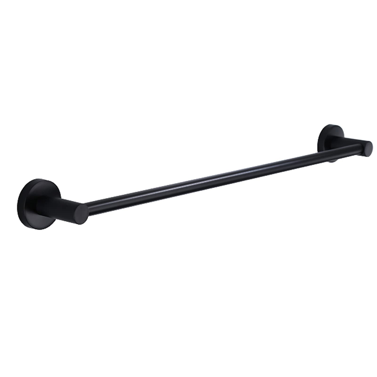 Nordic Edelstahl Handtuch Barschiene, Schwarz Große Handtuchhalter Rack, Wandmontage Einzeltuchständer, Badezimmer Küchenzubehör, lang, 30 cm-120cm (Size : 60cm)