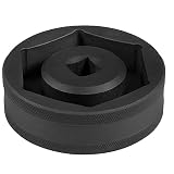 【Facile rimozione del dado della ruota】: lo strumento a innesto del dado dell'asse posteriore da 60 mm è appositamente progettato per allentare il dado della ruota ostinato e resistente della KTM Superduke 1290 R/1290 2014-2022. Dite addio alla fatica e alla frustrazione di rimuovere questi dadi senza sforzo.