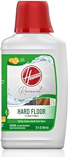 Hoover Renewal Hard Floor Cleaner for sealed hard floors, Concentrated Cleaning Solution for FloorMate Machines, 32oz Formula, AH30428, White