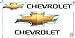 Popfunk Chevy Bowtie Burnout T-Shirt & Stickers - (X-Large), Charcoal