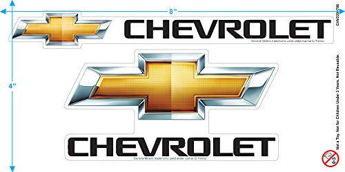 Popfunk Classic Chevrolet Chevy Bowtie Logo T Shirt & Stickers