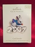 1 X COOL DECADE #8 2007 HALLMARK KEEPSAKE ORNAMENT QX7137 by Hallmark