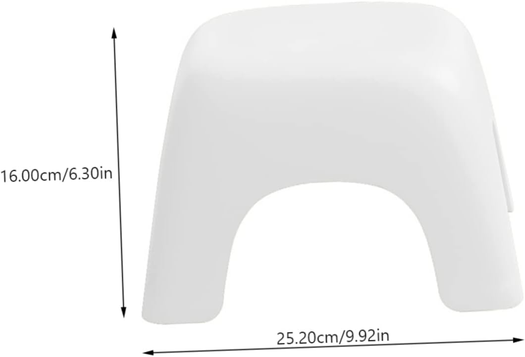 VICASKY Non Slip Plastic Step Stool Thickened Cartoon Footstool for Bathroom Living Room Stackable Bearing Seat for Boys