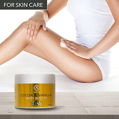 Miniatura 7 de Manteca De Cacao Vainilla 250g - Natural Manteca Para Cuerpo - Piel - Manos - Body Butter Para Pieles Secas - Tratamiento Corporal - Manteca De Vainilla