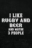  Comic Drawing Book - Womens I like Rugby and Beer and maybe 3 people Funny sporty Good Art: Create, Write Stories Your Own Comics,Cartoon / Blank ... for Beginner Artist, Kids and Adults to Unlea