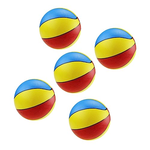 Gogogmee 5Pcs Inflatable Beach Balls Pool for Easy to Inflate for Party Activities and Family Fun