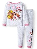 Patrol Paw Girls Pajamas 2 Piece Set Tight Fit (3T)
