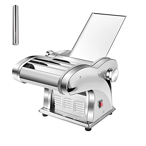 MOSHUO Kleine Edelstahl-Nudelmaschine, Multifunktions-Nudelmaschine für Haushalt und Gewerbe, elektrische automatische…