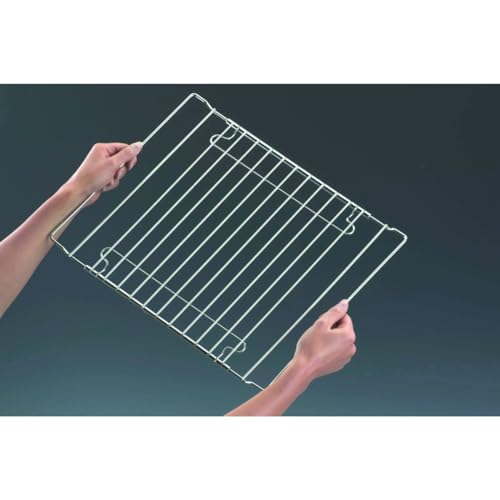 Zenker Backofenrost ausziehbar (37 - 57 x 32,5 cm) SPECIAL COOKING, verstellbares Backofen-Gitter für Ofen und Kühlschrank, manuell verstellbarer Gitterrost (Farbe: Silber), Menge: 1 Stück