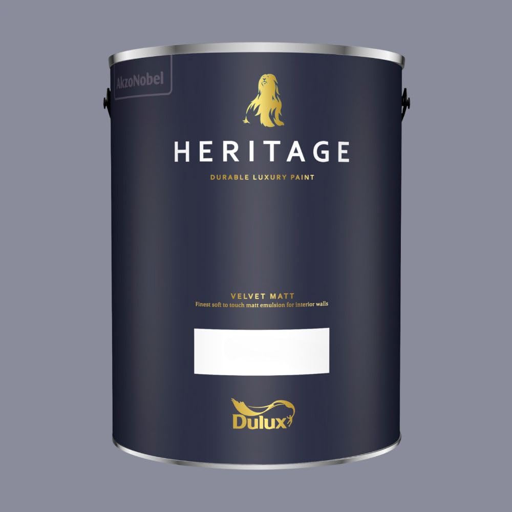 Paint Stop Mixed Colour Dulux Trade Heritage Matt Violet Night 5L