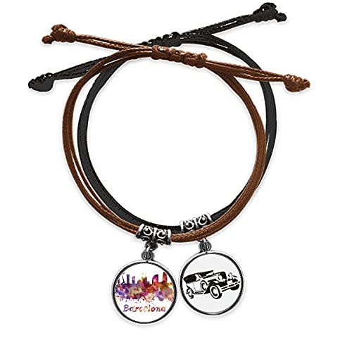 Bracelet aquarelle Espagne style bohème pour vos looks d'été et voyages