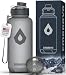 Embrava 40oz Water Bottle - Large with Travel Carry Ring - Wide Leak Proof Drink Spout - Heavy-Duty, BPA & BPS Free Tritan Plastic - Best for Sports, Hiking, Gym, Work, Outdoors