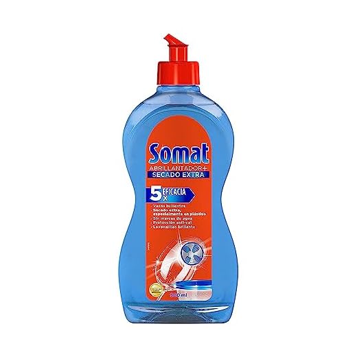Somat Abrillantador Secado Extra Para Lavavajillas Máquina, 500Ml