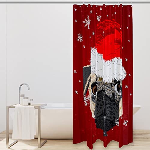 Rideau de douche imperméable de qualité supérieure 183x183 cm avec finitions soignées