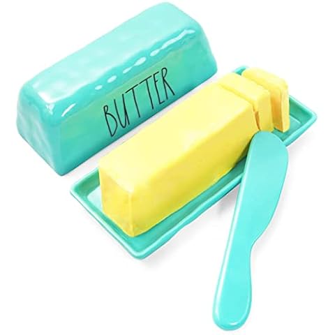 TP Butterdose mit Deckel und Messer, poliertes Design Cover