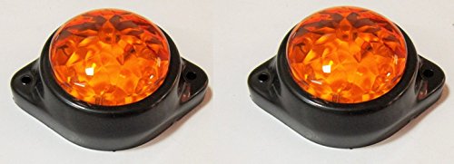 Lampe auxiliaire LED ambre 24V APSMOTIV avec 6 LED puissantes pour camion