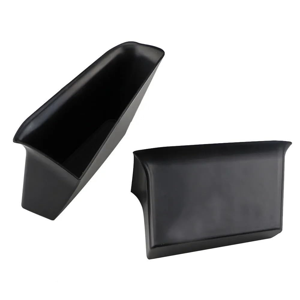 NMHTJ For VW For Tiguan 2010-2017 Car Door Armrest Handle Storage Box 2Pcs Case Tray Organizer Container Accessories