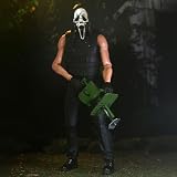 Zhongkaihua Ghostface Figurka Ghostface Figurka akcji 18 cm Model PVC Boże Narodzenie Dom Biurko Ornament Urodziny Kolekcja Halloween Dekoracja Prezent