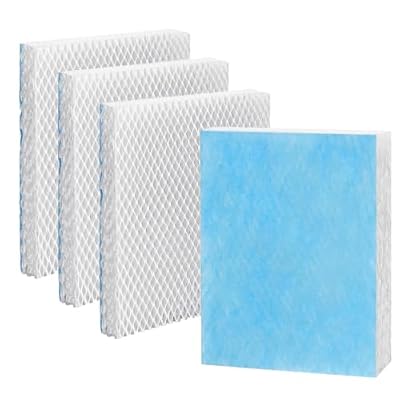 4 Pack Humidifier Filters blue for Honeywell HEV615/HEV620, FT600PF1 Replacement