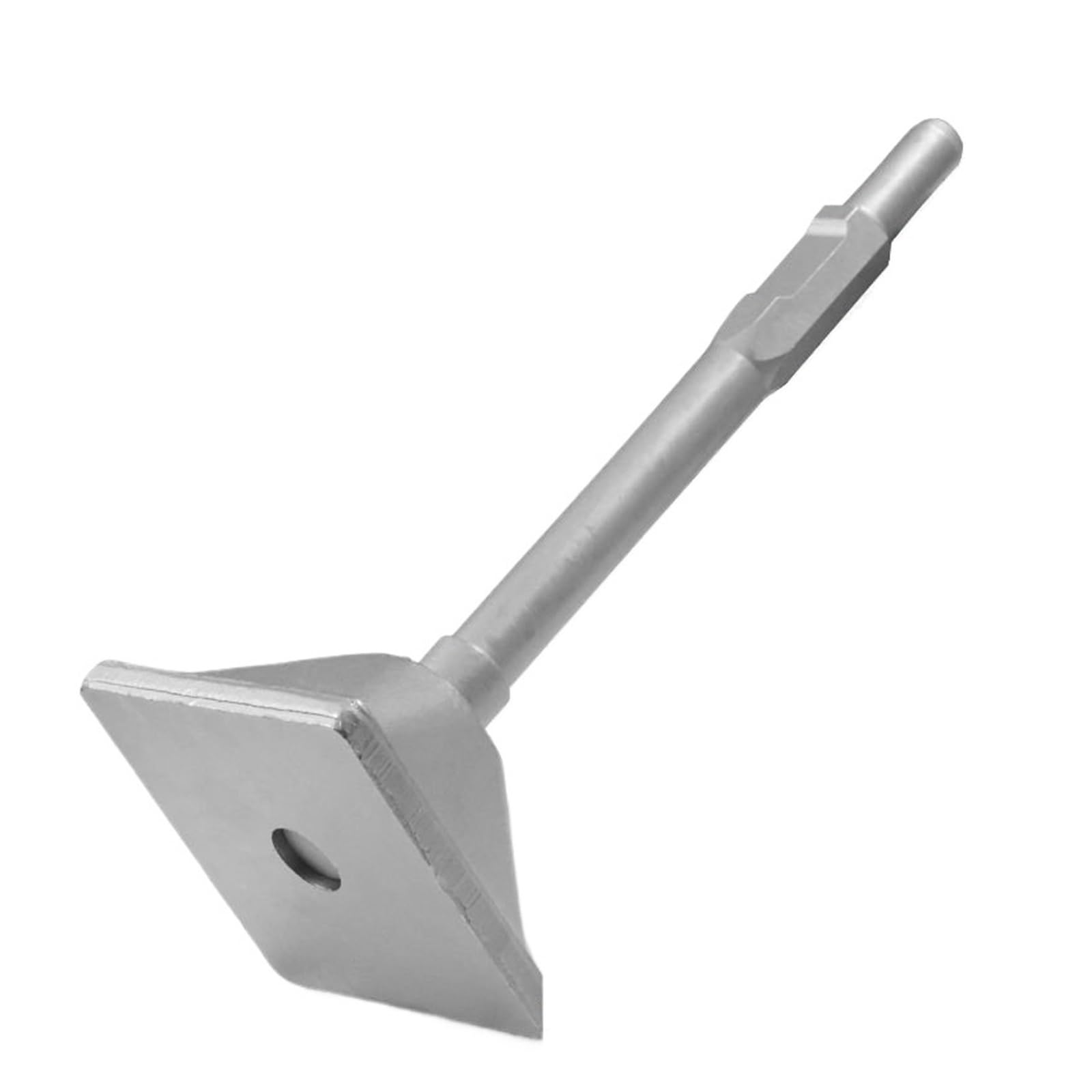 Compactador de Jardín Placa de apisonamiento, Pico Grande de Gasolina, Pala for excavar árboles, cincel Multiusos(Brown)