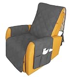 Recliner Chair Covers Waterproof with Anti-Skip Furniture Protector Sofa Slipcover for Children, Sof