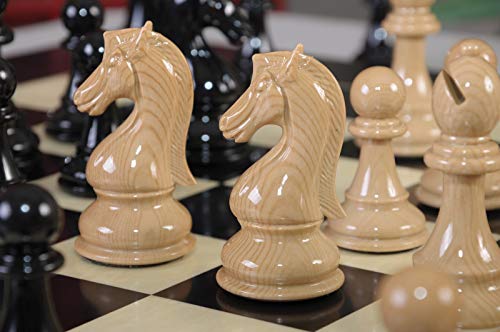 The House Of Staunton The Candidates Series Chess Set - Pieces Only - Woodtek - 4.25" King #TOP2