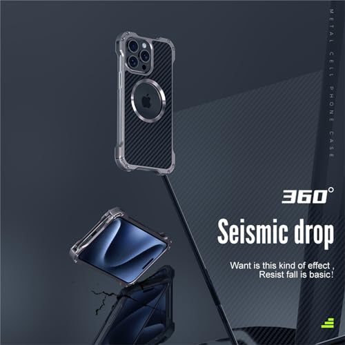 Boîtier iPhone 15 Pro aluminium sans interférence signal - 5
