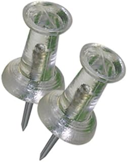 The Hillman Group 532691 Clear Push Pins, 40-Pack