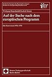  Auf der Suche nach dem europäischen Programm: Die Eurovision 1954-1970