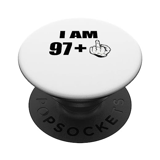 98 cumpleaños 98 cumpleaños hombre 98 años 98 año de vida PopSockets PopGrip Intercambiable