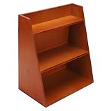 [Design elegante e stile versatile] Realizzato con bordi lisci e un fascino rustico da fattoria, questo espositore in legno si fonde perfettamente con l'estetica moderna vintage e rustica.il suo design aperto e la finitura in legno naturale aggiungono un tocco di eleganza a qualsiasi spazio, rendendolo un perfetto complemento decorativo e funzionale per la casa o l'ufficio.