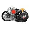 100cc Bicycle Motor Kit,4-Stroke 3.5HP Bicycle Gasoline Engine Motor,Motorized Bicycle Kit with Double Belt Drive & Air-Cooling,Hand Start,50km/h (100cc Belt)