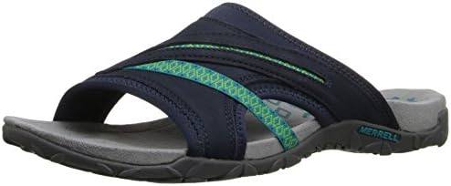 Merrell Women's Terran Slide II Sandal, Navy, 8 M US