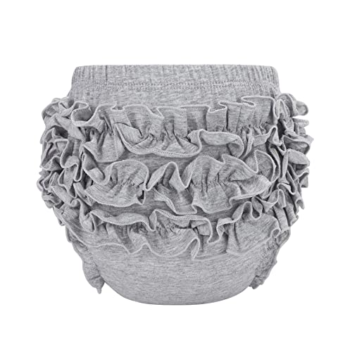 Durio Baby Bloomers for Toddler Girls Ruffle Diaper Covers for Girls Cute Cotton Baby Girl Shorts