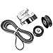 Engine Drive Belt Tensioner Idler Pulley Serpentine Belt Kit Compatible with 2006-2011 Mercedes-Benz ML550 GL450 GL550 SLK350 GLK350 E350 CL550 S550 SL550 G550#Replace 2722021419 2722000270
