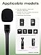 SUNMON Handheld Wireless Mikrofon Ständer für DJI Mic, Halterung für DJI Mic 2, Handheld-Montageadapter für DJI Mikrofon/DJI Mic/DJI Mic 2