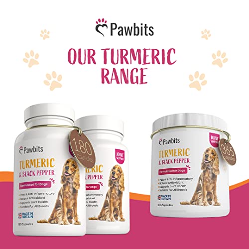 180 Turmeric for Dogs with Active Bioperine Black Pepper | Natural Premium Turmeric Curcumin Capsules suitable for Cats, Horses & Pets Powerful Antioxidant Supplement for Hip & Joints - Image 7