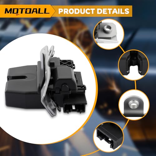 MOTOALL Liftgate Lock Actuator FA1Z-7443150-C Fit for Explorer Edge Escape Mustang Mach-E 2015-2023 for Lincoln Nautilus MKX Navigator Tailgate Trunk Latch by MOTOALL - Image 4
