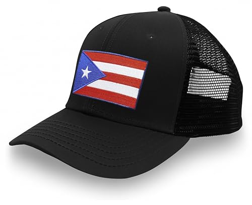 Image of International Tie State Hat for Men and Women, Adjustable Snapback Trucker Baseball Cap with Embroidered Patch