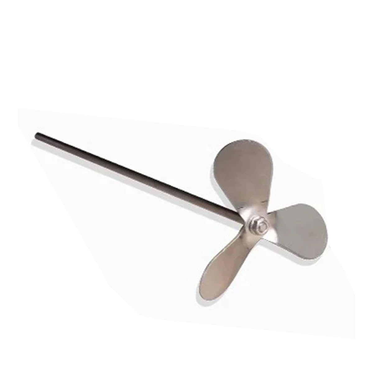Vetreria da laboratorio 1 set di eliche da laboratorio in acciaio inossidabile a tre/quattro pale con asta di agitazione e paletta(Three blade 40mm)