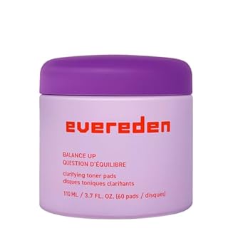 Evereden Toner Pads for Teens, Clean, Vegan Water-Based Face Toner Pads with Green Tea & Chamomile for Oily and Pimple-Prone Skin - Balanced Skin & Clog-Free Pores - Easter Basket Stuffers for Teens